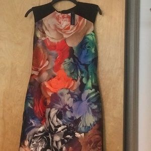 Multi colored work/dinner fun dress.